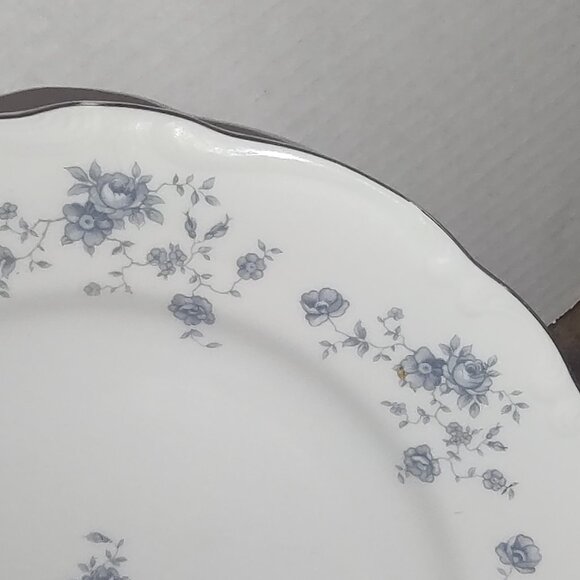 Johann Haviland Blue Garland Dinner Plate Bavaria Germany - Picture 4 of 7